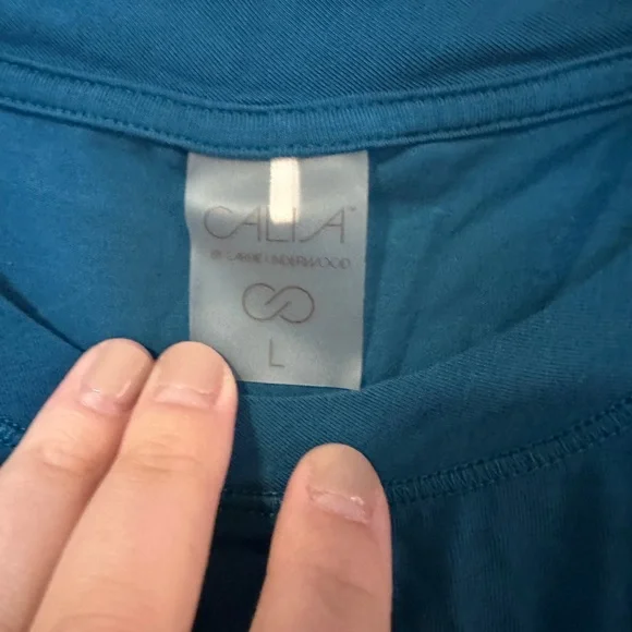 CALIA Blue Relaxed Tank Top - Picture 2 of 3